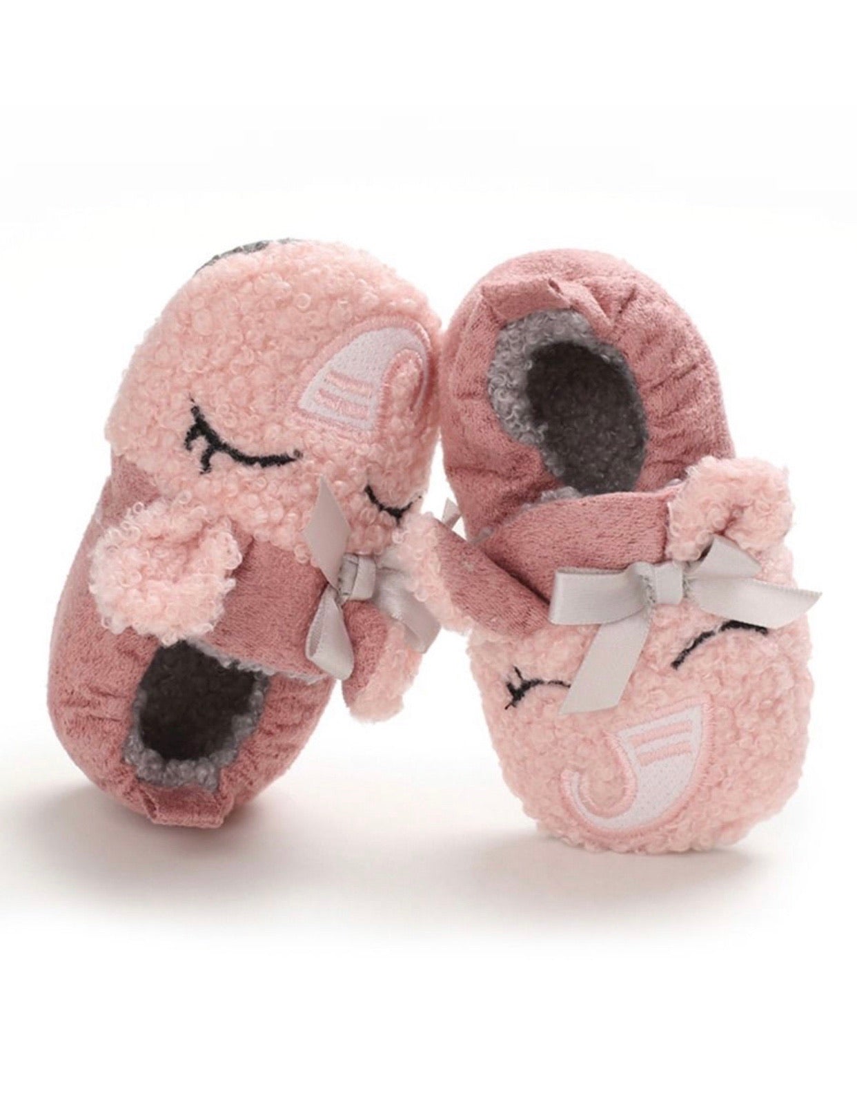 Pink  slippers for prewalkers